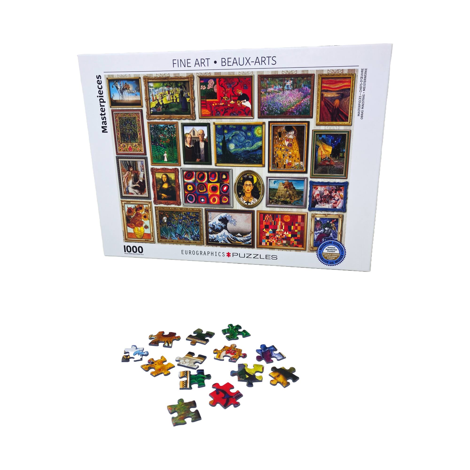Fine Art Masterpieces: 1000 Pcs